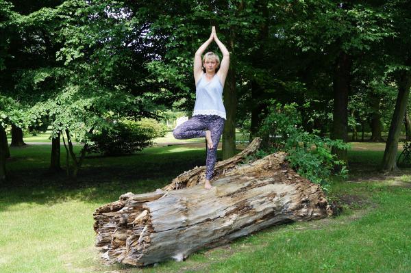 Bild zeigt: Asana Baum - Vrksasana